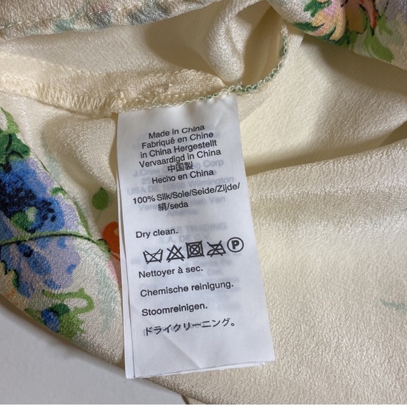 MADEWELL: Silk Shirred-Front Top - Picture 7 of 11